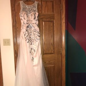 Mermaid style prom dress